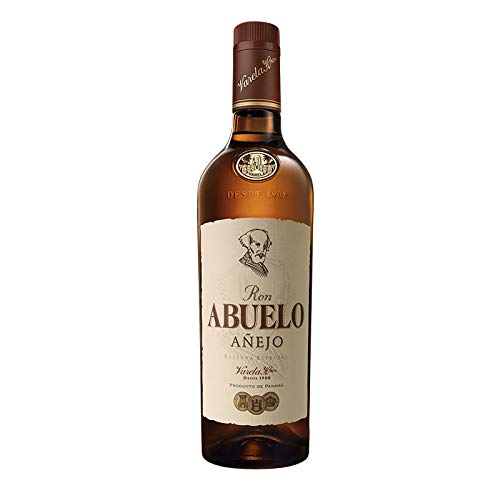 Rum Abuelo Gealterter 70 cl - Hergestellt in Panama - Varela Hermanos S.A. (1 Flasche) von Elsantiamen
