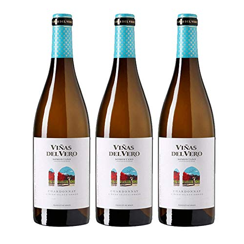 Weißwein Chardonnay Viñas del Vero 75 cl - D.O. Somontano - Bodegas Gonzalez Byass (3 Flaschen) von Elsantiamen