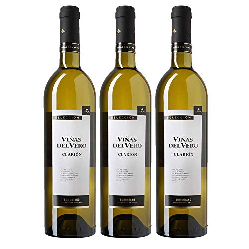 Weißwein Viñas del Vero Clarion 75 cl - D.O. Somontano - Bodegas Gonzalez Byass (3 Flaschen) von Elsantiamen