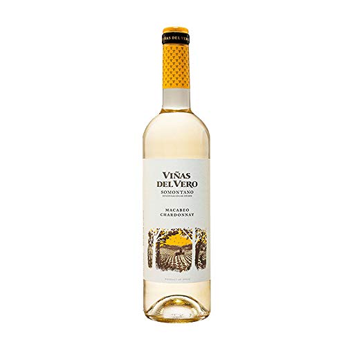 Weißwein Viñas del Vero Macabeo-Chadonnay 75 cl - D.O. Somontano - Bodegas Gonzalez Byass (1 Flasche) von Gonzalez Byass