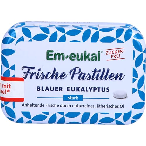 Em-eukal Frische Pastillen blauer Eukalypt.z.frei 20g von Em-eukal
