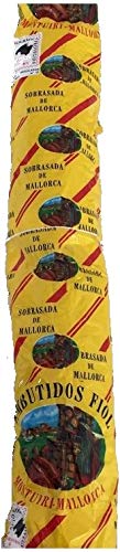 Mallorca Montuiri Bolles Pork Negre Sobrasada 450 Gramm Geschützte geographische AngabeMallorca Montuiri Cular Sobrasada 3 kg. Geschützte geographische Angabe von Embotits Fiol