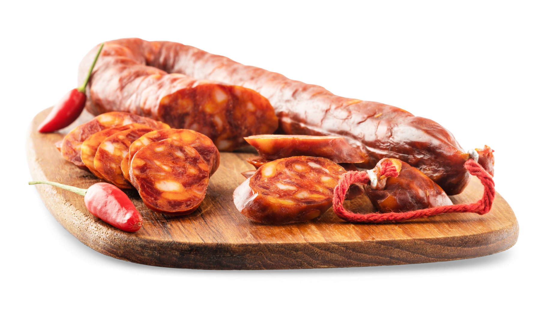 Chorizo Semicular Extra Picante von Embutidos Mari Pili