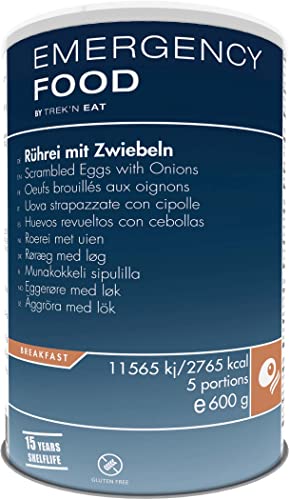 TREK'N EAT TREK'N EAT Rührei mit Zwiebeln | Haltbare Notfallnahrung Lebensmittel TREK'N EAT TREK'N EAT Rührei mit Zwiebeln | Haltbare Notfallnahrung Lebensmittel von TREK'N EAT