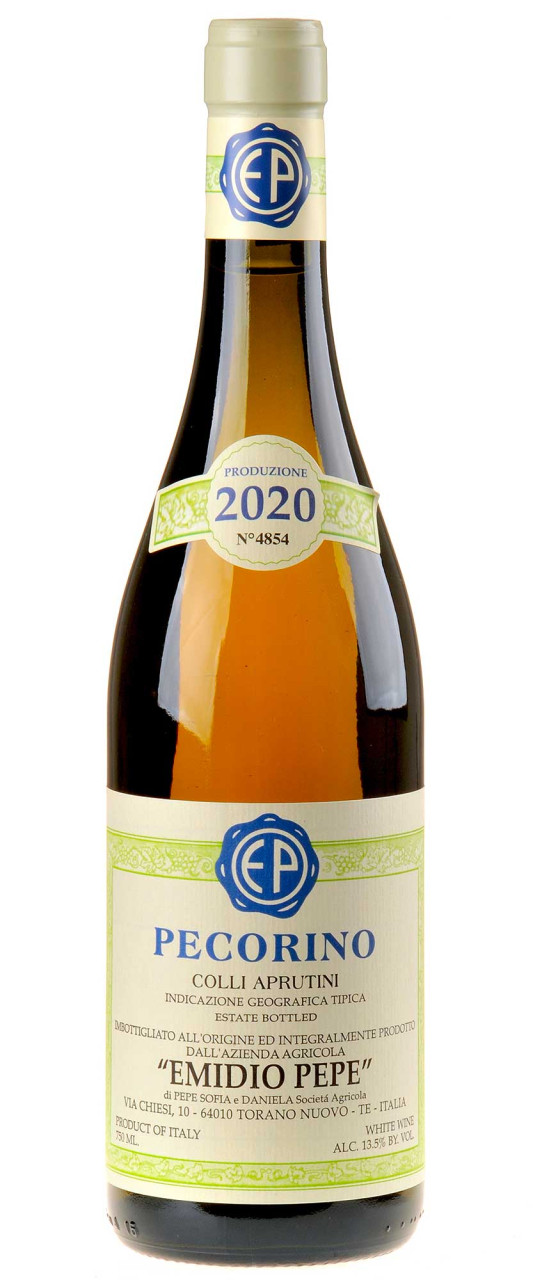 Emidio Pepe Pecorino d'Abruzzo Selezione VV Bio 2020 von Emidio Pepe