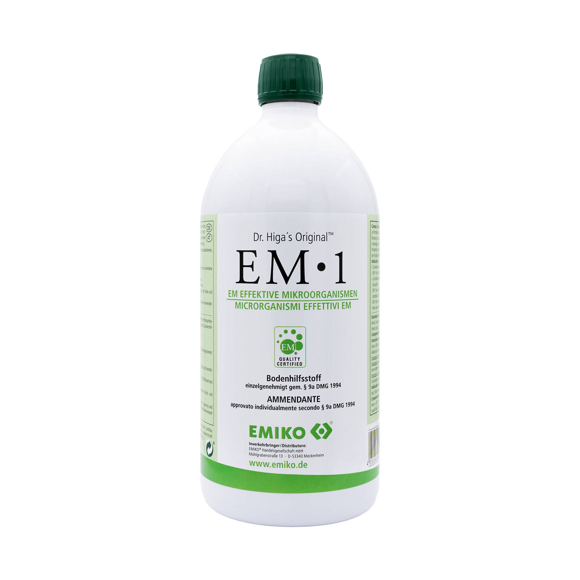 EM-1 1000 ml - Bodenhilfsstoff EM-1 für das Wohl Ihrer Pflanzen - Emiko EM-1 1000 ml - Bodenhilfsstoff EM-1 für das Wohl Ihrer Pflanzen - Emiko von Emiko