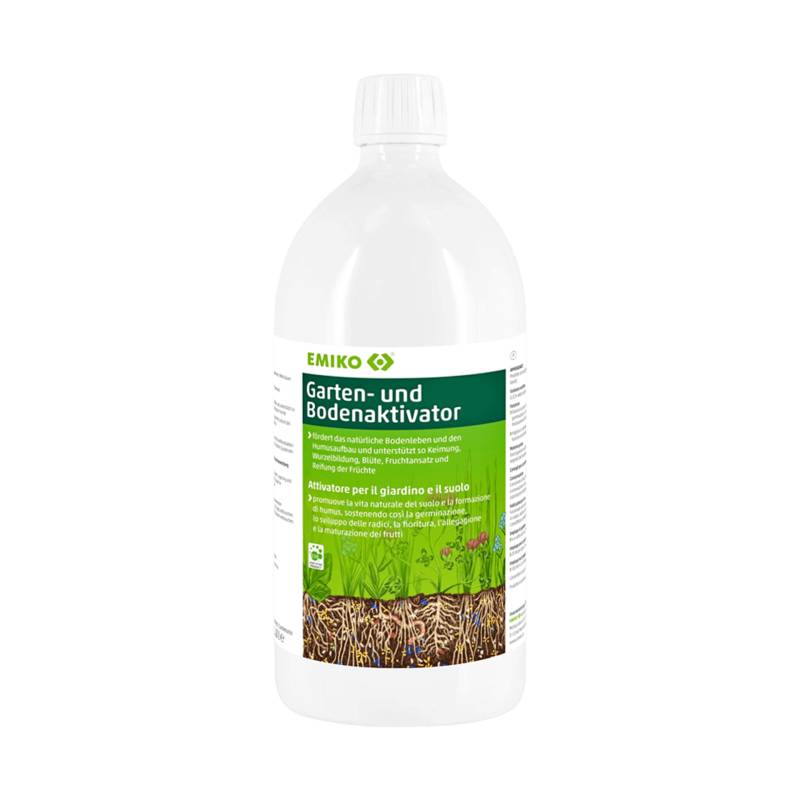 Garten- und Bodenaktivator 1 Liter - Bodenhilfsstoff mit Effektiven Mikroorganismen - Emiko von Emiko