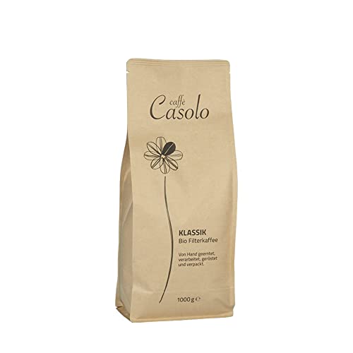 Kaffee Casolo Klassik 1 kg ganze Bohne biozertifizierter EM-Kaffee aus Direktimport aus Südindien, in Deutschland schonend geröstet Kaffee Casolo Klassik 1 kg ganze Bohne biozertifizierter EM-Kaffee aus Direktimport aus Südindien, in Deutschland schonend geröstet von Emiko