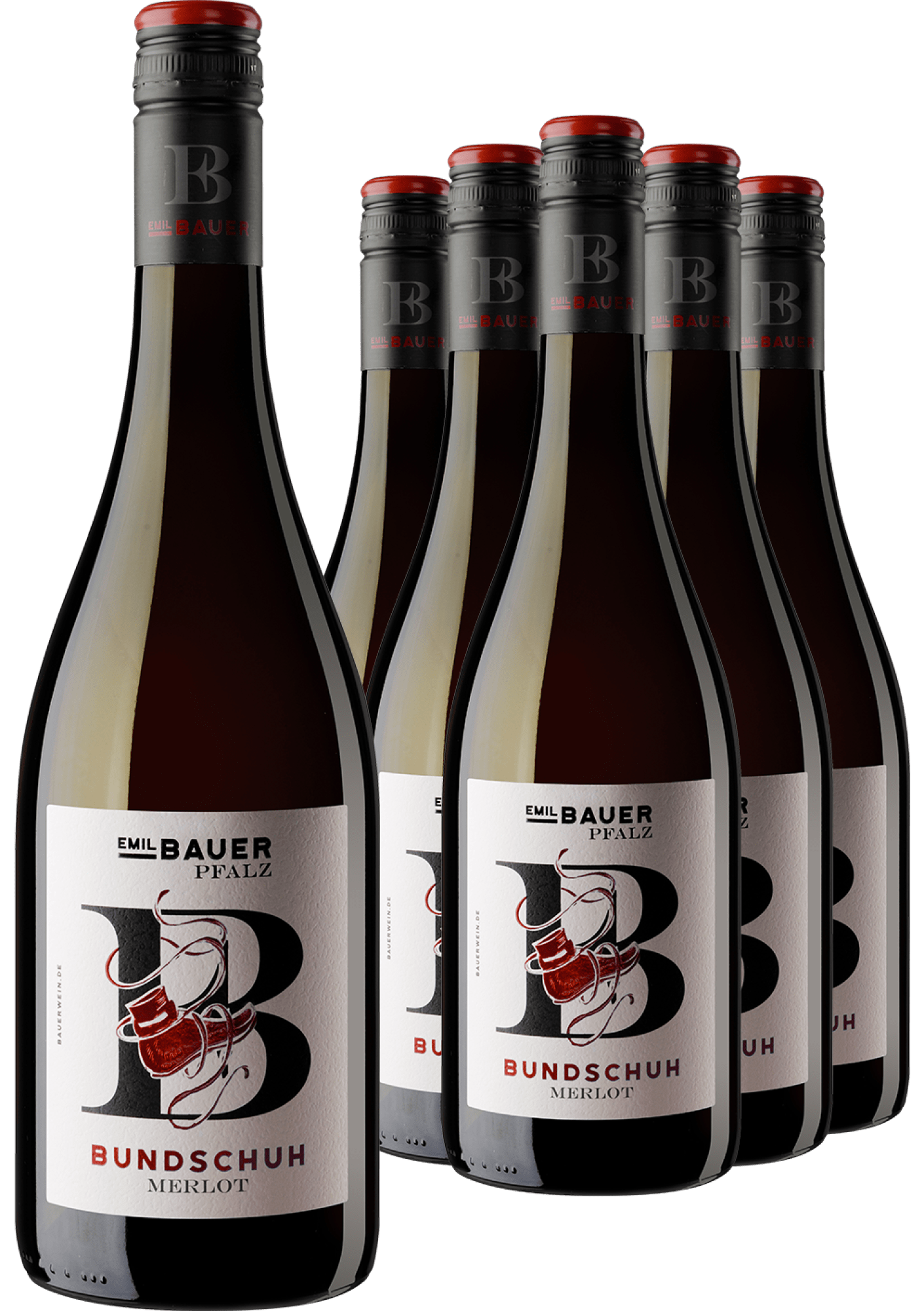 5+1-PAKET Emil Bauer Bundschuh Merlot 2021 5+1-PAKET Emil Bauer Bundschuh Merlot 2021 von Emil Bauer