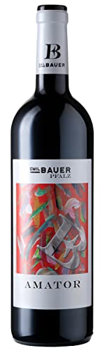 Emil Bauer Amator Cuvée, Trockener Rotwein aus der Pfalz (1 x 0.75l) von Emil Bauer