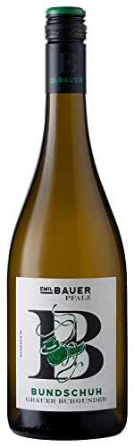 Emil Bauer „Bundschuh“ Grauburgunder, Trockener Weißwein aus der Pfalz (1 x 0.75l) von Emil Bauer