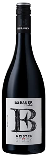 Emil Bauer „Meisterstück“ Cuvée, Trockener Rotwein aus der Pfalz (1 x 0.75l) von Emil Bauer