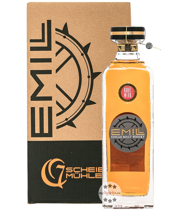 Emill Kraftwerk Single Malt Whisky (58,7 % Vol., 0,7 Liter) von Emil Scheibel Schwarzwald-Brennerei