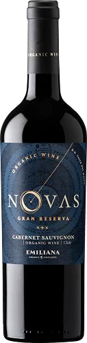 Novas Gran Reserva Cabernet Sauvignon, Maipo Val, 75cl. (case of 6), Maipo Val/Chili, Cabernet Sauvignon, (Rotwein) von ADOBE EMILIANA
