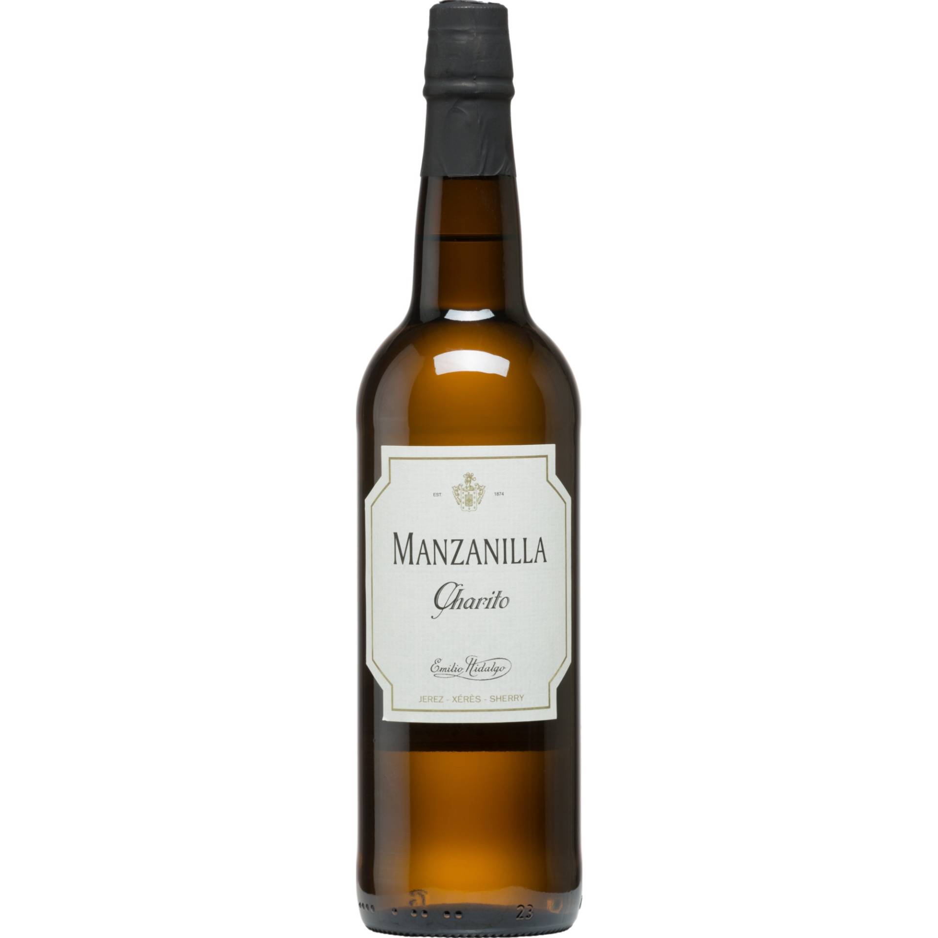 Emilio Hidalgo Manzanilla Charito Sherry, Manzanilla Sanlúcar de Barrameda DO, 15% Vol., Sherry/Jerez, Spirituosen Emilio Hidalgo Manzanilla Charito Sherry, Manzanilla Sanlúcar de Barrameda DO, 15% Vol., Sherry/Jerez, Spirituosen von Emilio Hidalgo - Clavel, 29, 11402 Jerez de la Frontera, Spanien