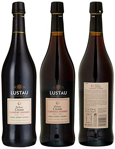 Lustau Deluxe Cream Sherry 20% vol. (3 x 0.75 l) von Emilio Lustau