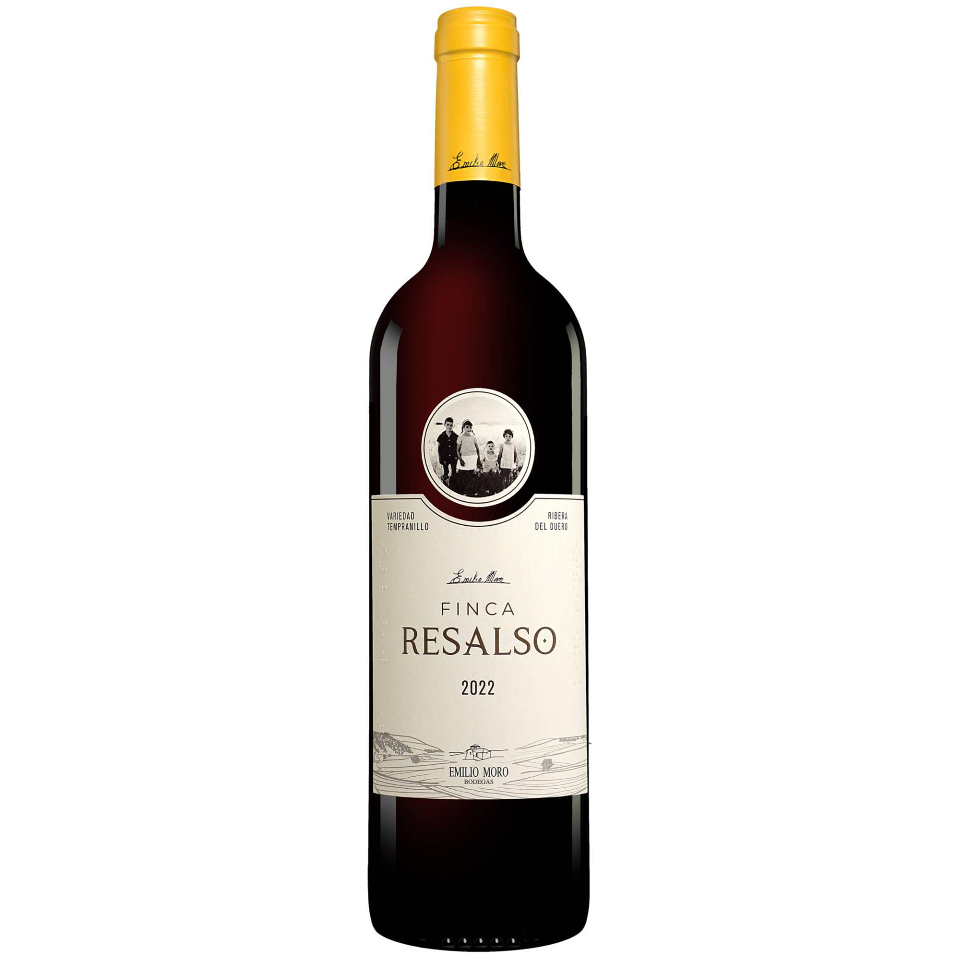 Emilio Moro »Finca Resalso« 2022  0.75L 14.5% Vol. Rotwein Trocken aus Spanien von Emilio Moro