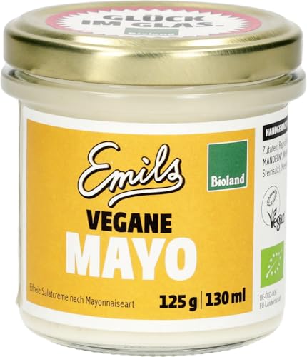 Emils Bio-Manufaktur vegane Bioland Mayo (2 x 130 ml) von Emils Bio-Manufaktur