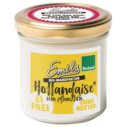 Sauce à la Hollandaise im Glas, vegan von Emils Feinkost