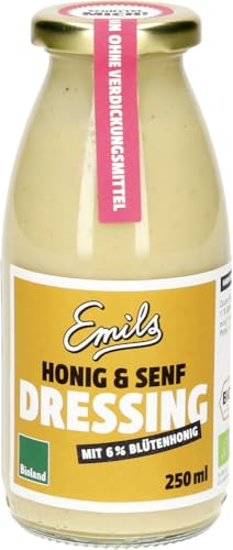 Emils Bio-Manufaktur Bioland Honig & Senf Dressing (2 x 250 ml) von Emils Bio-Manufaktur