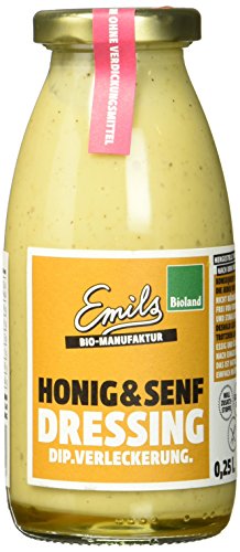 Emils Bioland Bio Manufaktur Salatdressing Honig-Senf, 250 ml von Emils