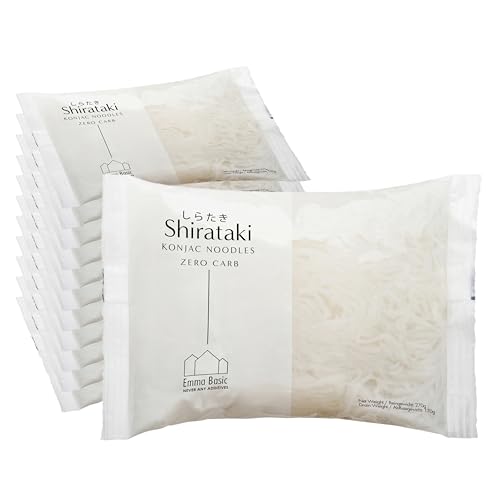 Emma Basic Shirataki Konjac Nudeln 12x270g | Vegan | Gluten-frei von Emma Basic