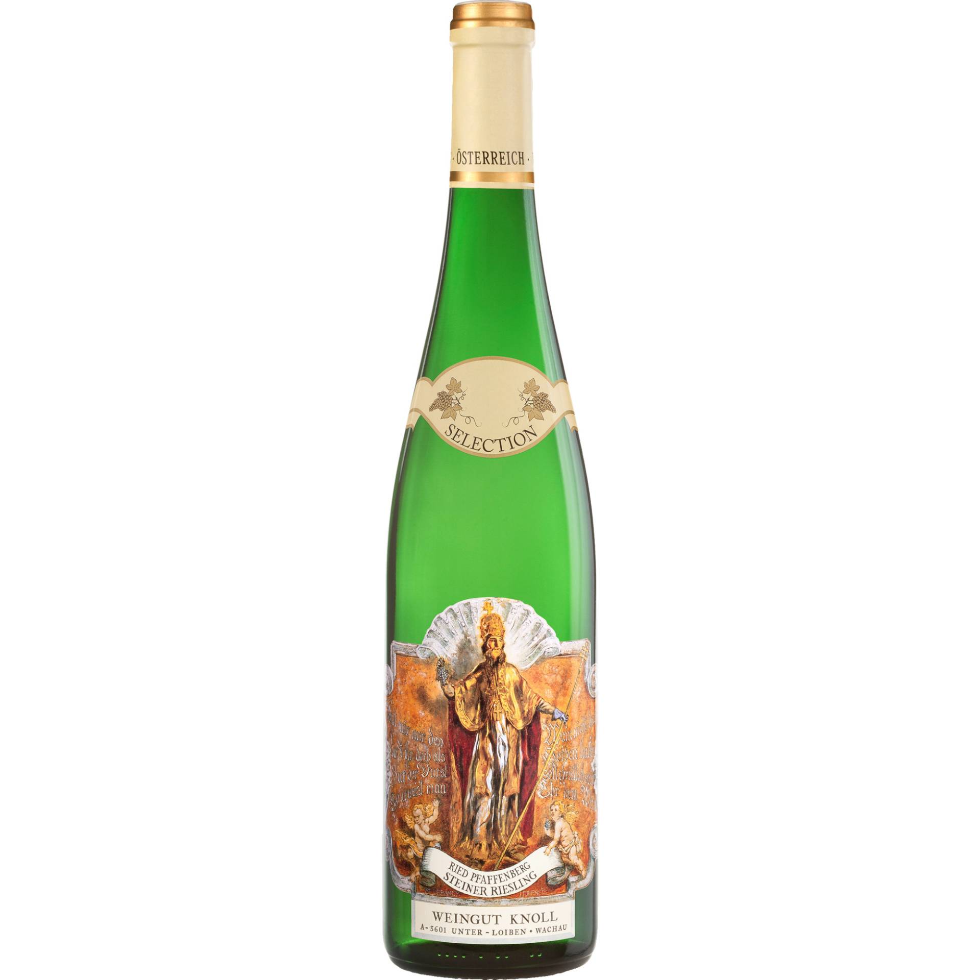 Riesling Ried Pfaffenberg Selection, Wachau, Niederösterreich, 2022, Weißwein Riesling Ried Pfaffenberg Selection, Wachau, Niederösterreich, 2022, Weißwein von Emmerich Knoll, -3601 Wachau-Österreich
