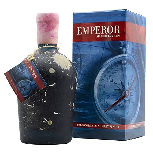 Emperor Mauritian Rum DEEP BLUE London Bridge Sauternes Finish 40% Vol. 0,7l in Geschenkbox von Emperor