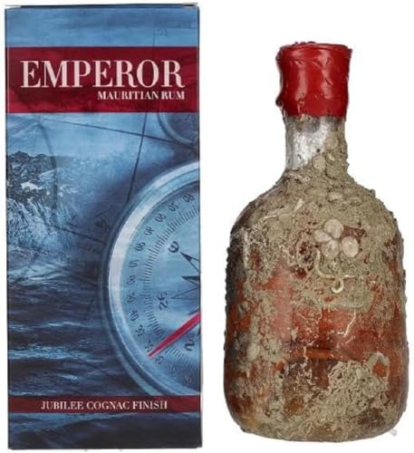 Emperor Mauritian Rum DEEP BLUE Jubilee Cognac Finish 40% Vol. 0,7l in Geschenkbox Emperor Mauritian Rum DEEP BLUE Jubilee Cognac Finish 40% Vol. 0,7l in Geschenkbox von Emperor