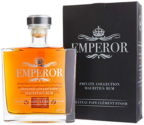 Emperor PRIVATE COLLECTION Mauritian Rum Château Pape Clément Finish mit Geschenkverpackung (1 x 0.7 l) von Emperor