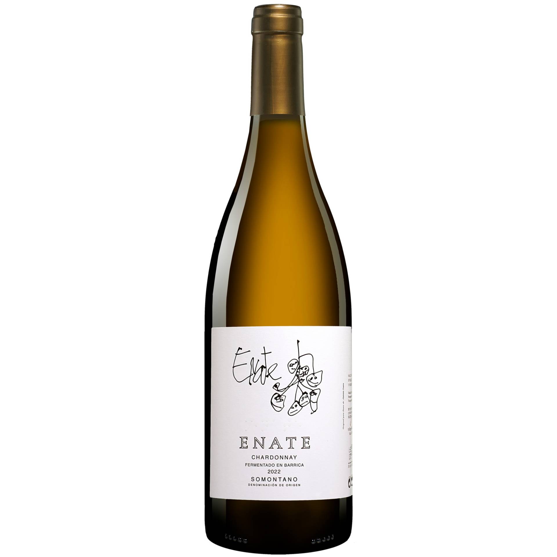Enate Blanco Chardonnay Barrica 2022  0.75L 14% Vol. Weißwein Trocken aus Spanien von Enate
