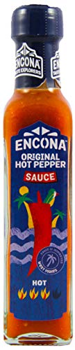 [ 142ml ] ENCONA West Indian Original Hot Pepper Sauce / Scharfe Chilisauce von Encona