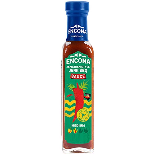 Encona Jamaican Style Jerk BBQ Sauce - 6 x 142 ml von Encona
