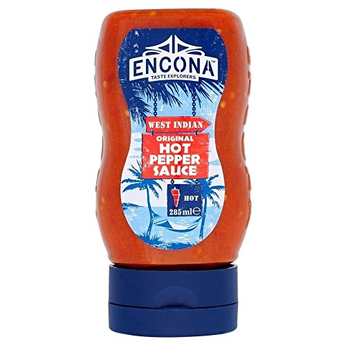 Encona Original Hot Pepper Sauce (285ml) - Packung mit 6 von Encona