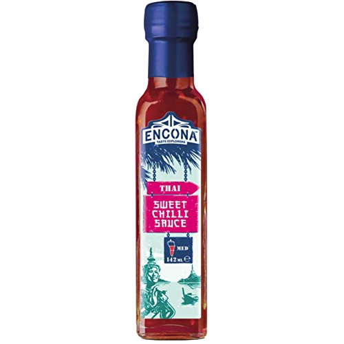 Encona Thai Sweet Chilli Sauce 142ml - nach klassischem Thai Rezept, mit einer authentische Mischung Encona Thai Sweet Chilli Sauce 142ml - nach klassischem Thai Rezept, mit einer authentische Mischung von Encona