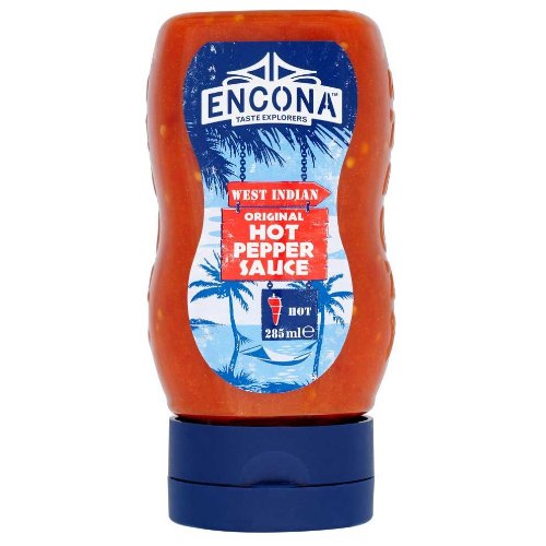 Encona West Indian Original Hot Pepper Sauce 285ML von Encona