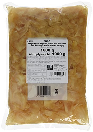 Endo Ingwer, eingelegt, 1er Pack (1 x 1.6 kg Packung) von Endo Xian