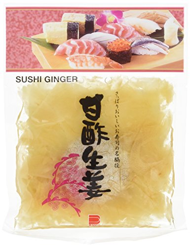 Endo Ingwer, eingelegt, weiss (Gari Shoga), 10er Pack (10 x 110 g Packung) von Endo Xian
