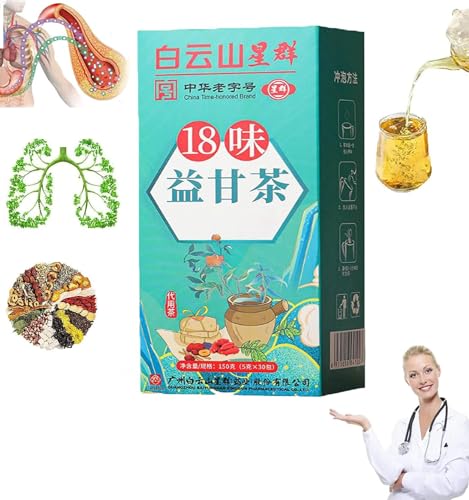 18 Flavors Liver Care Tea - 18 Flavors of Liver Protection Tea, Daily Liver Nourishing Tea, Herbal Stone Clearing Tea, Chinese Nourishing Liver Care Tea (1pcs) von Endyniner