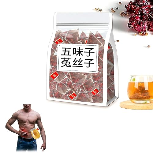 【Men's Essentials】Five Flavors Goji Berry Tea, Essential Pure Chinese Herbal Medicine for Men,Four Famous Five Flavors Wolfberry Tea, Chinese Kidney Care Tea Suitable for Men (1pcs) von Endyniner