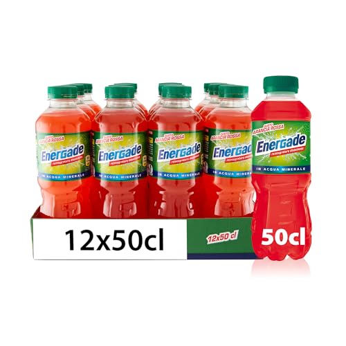 12x Energade Arancia Rossa Bevanda energetica rotes orange Energiegetränk 0,5 lt von Energade