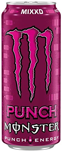 2 x 12 Monster Mixxd Punch Energy Drink PL EINWEG (24 x 0,5 L Dosen) Inkl. gratis FiveStar Kugelschreiber (E.U.) von Monster Energy