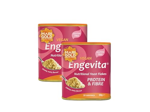 (2 Stück) – Ringelblume – Engevita Hefeflocken | 125 g | 2 Stück (2 Stück) – Ringelblume – Engevita Hefeflocken | 125 g | 2 Stück von Marigold Health Foods