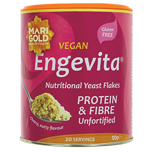 (2 Stück) – Ringelblume – Engevita Hefeflocken | 125 g | 2 Stück von Marigold Health Foods