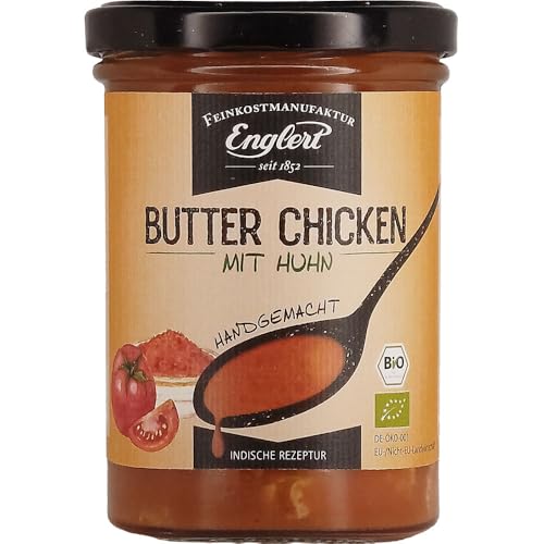 Englert | Butter Chicken | klassisches nordindisches Curry | Bio | 390 g Glas Englert | Butter Chicken | klassisches nordindisches Curry | Bio | 390 g Glas von Englert