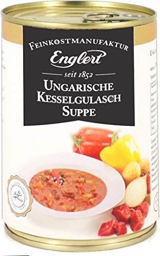 Englert Ungarische Kesselgulaschsuppe, 390 ml. / Dose Englert Ungarische Kesselgulaschsuppe, 390 ml. / Dose von Englert