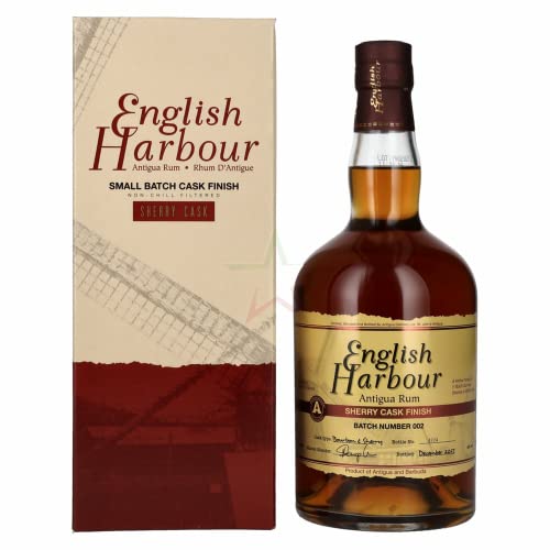 English Harbour SHERRY CASK FINSIH Small Batch Antigua Rum 46% Vol. 46,00% 0,70 Liter von English Harbour