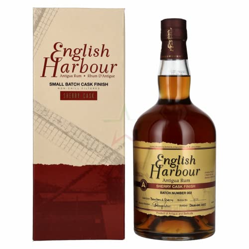 English Harbour SHERRY CASK FINSIH Small Batch Antigua Rum 46% Vol. 46,00% 0,70 Liter English Harbour SHERRY CASK FINSIH Small Batch Antigua Rum 46% Vol. 46,00% 0,70 Liter von English Harbour