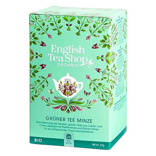 ETS - Grüner Tee Minze, BIO, 20 Teebeutel - (DE-Version) von English Tea Shop