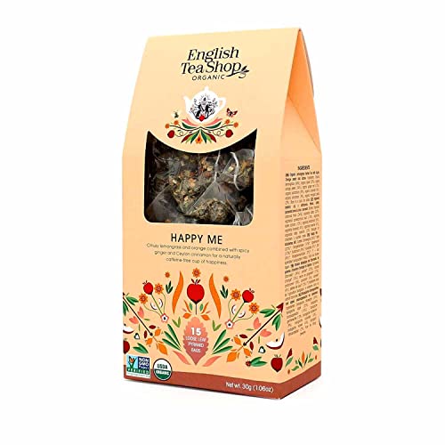 ETS - Happy Me, BIO, 15 Pyramiden-Beutel in Papierbox von English Tea Shop
